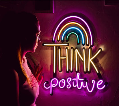 Think positive neon tablo - 2100.00TL - 2 | Elya Kids