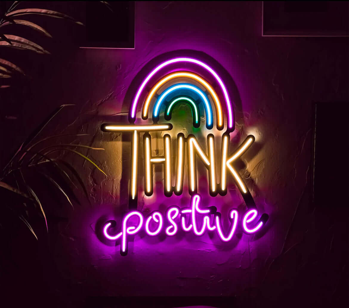 Think positive neon tablo - 2100.00TL - 2 | Elya Kids