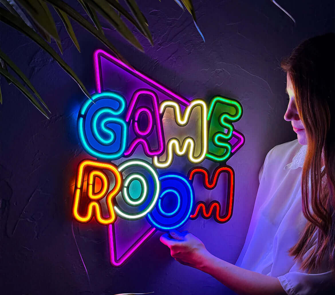 Game Room Neon Tablo - 2200.00TL - | Elya Kids