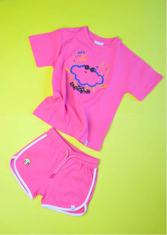 Cool Funny Crab Set - Pink - 1290.00TL - | Elya Kids