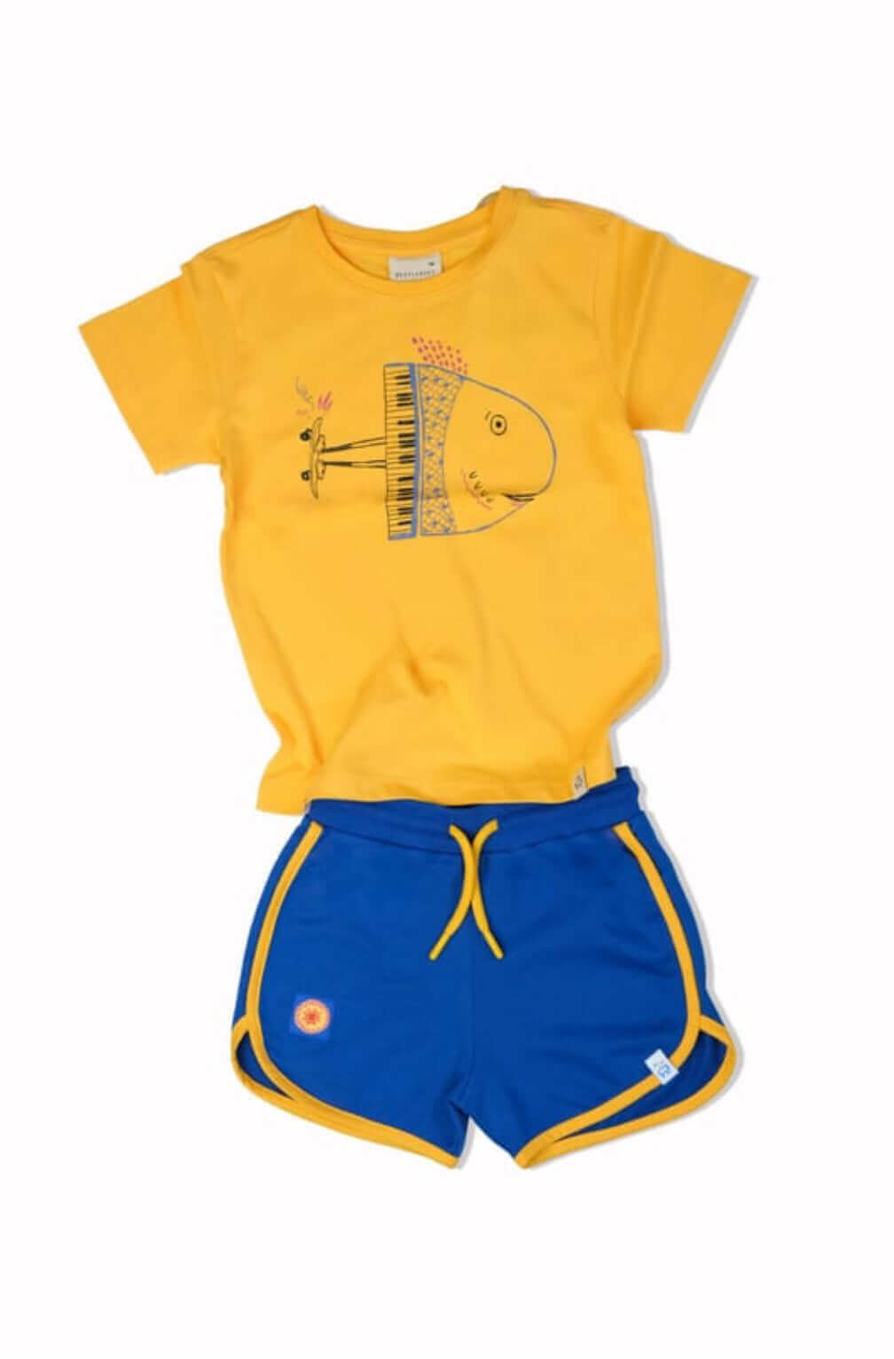 Scateboarder Fish Set - Yellow - 1240.00TL - | Elya Kids