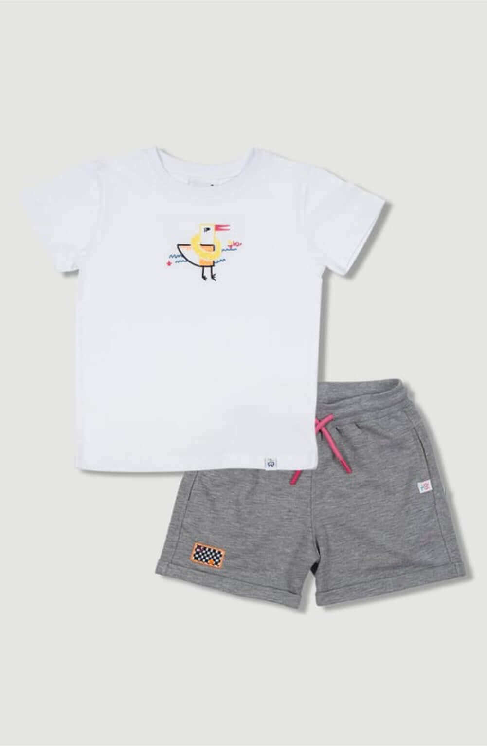 Wings And Waves Set - Grey - 1140.00TL - | Elya Kids