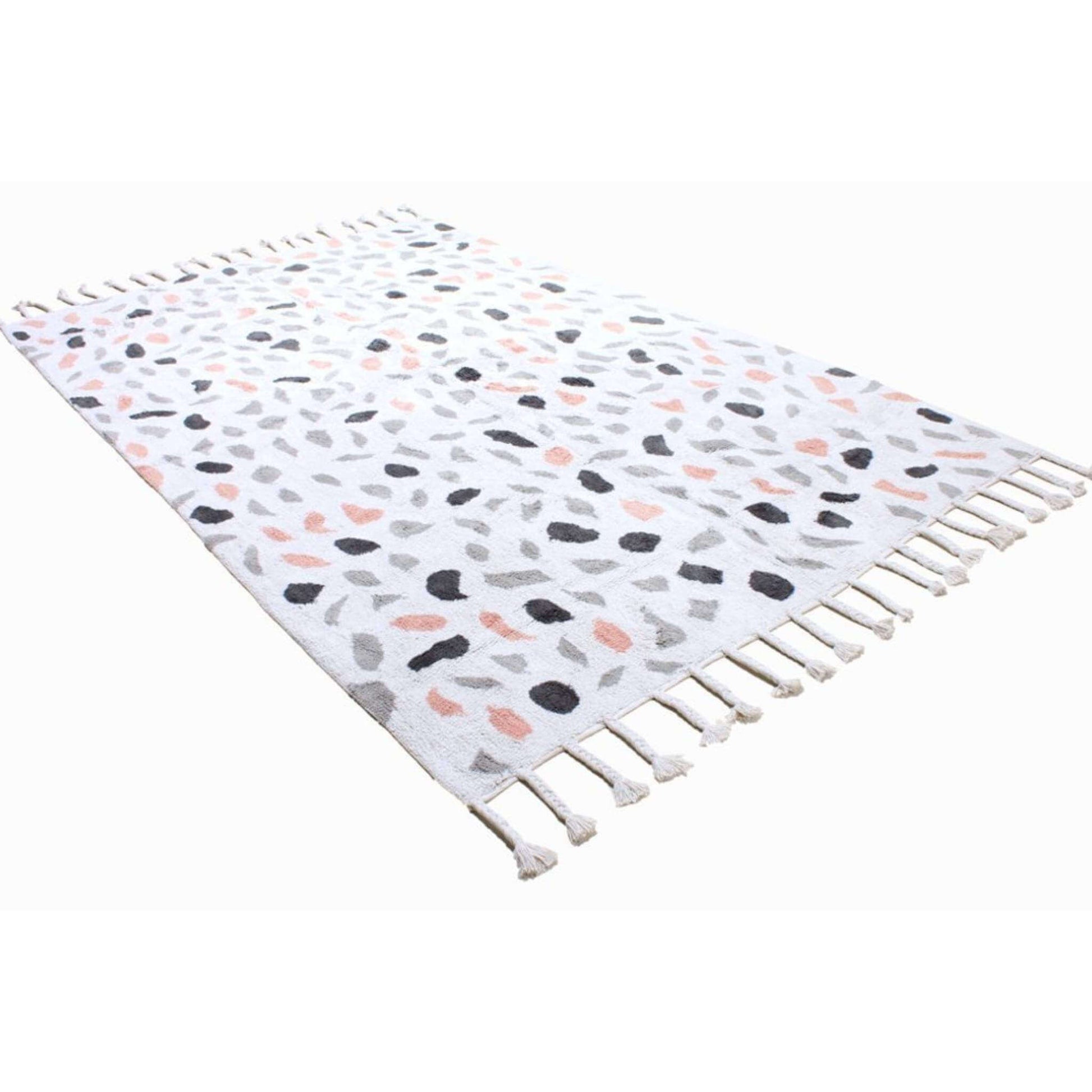 MOOD Rugs Mosaic Ecru-Grey Renk El Yapımı Halı - 345.99TL - ELYKDS-235 | Elya Kids