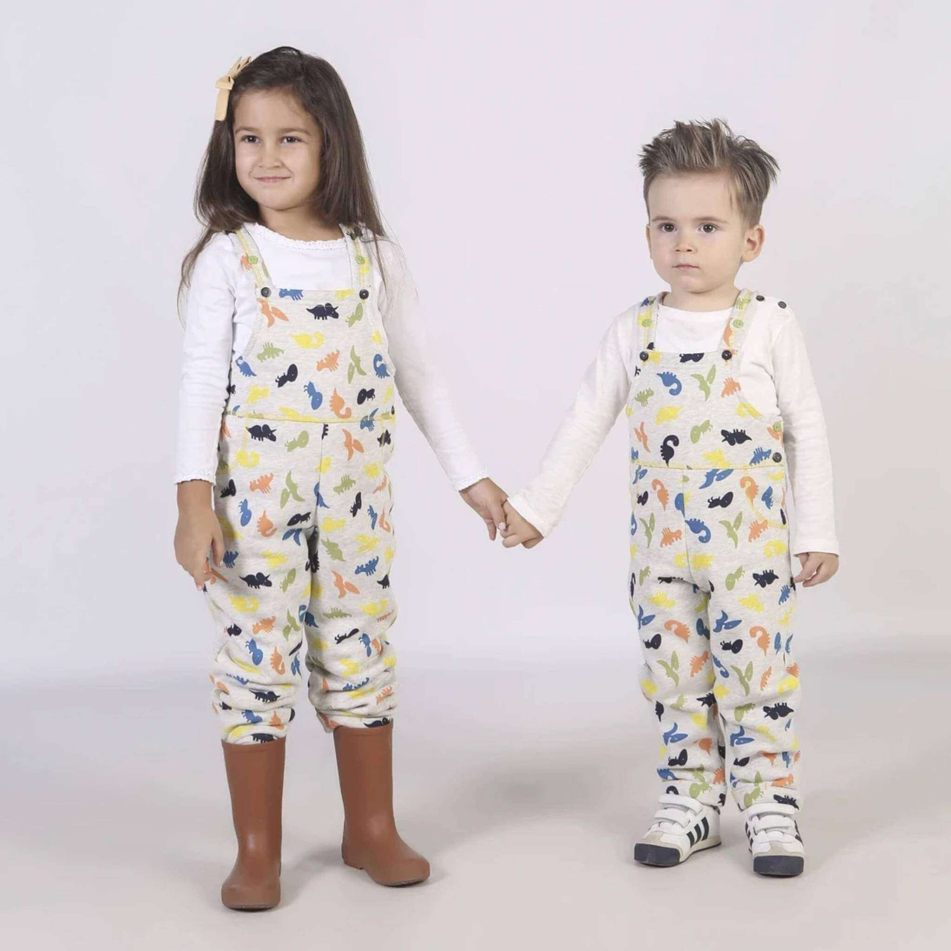 Dinozor Desen Baskılı Tulum - 159.90TL - ELYKDS-92 | Elya Kids