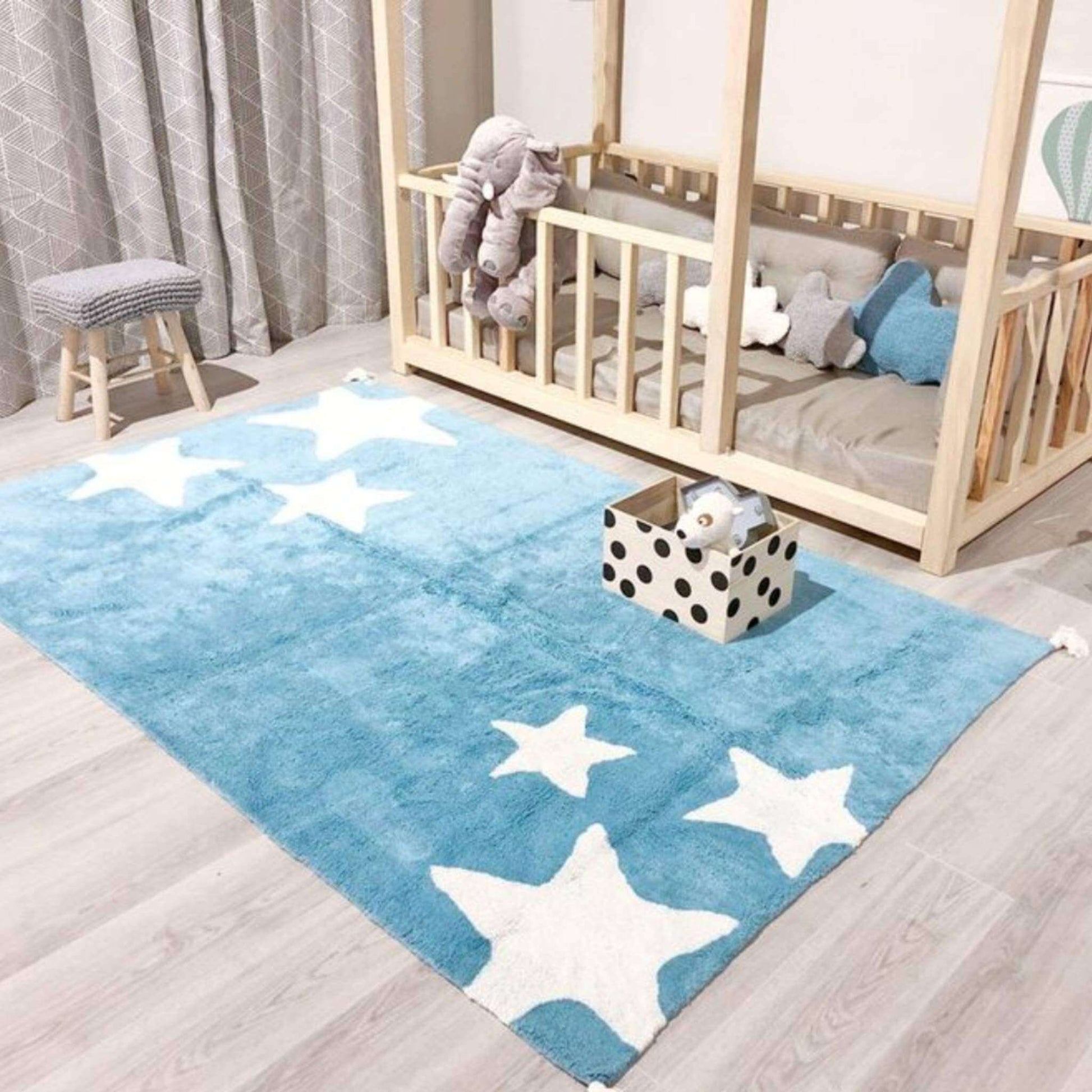 MOOD Rugs Star Blue Halı - 432.99TL - ELYKDS-258 | Elya Kids