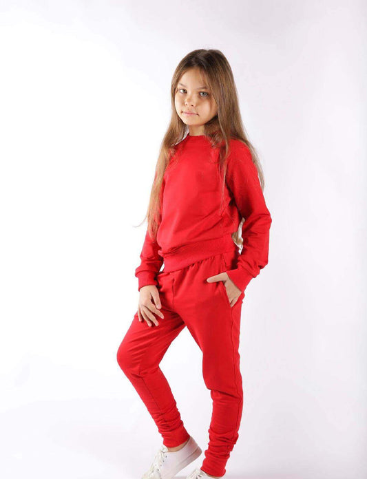 Rookids Casual Alt Eşofman Kırmızı - 135.00TL - | Elya Kids