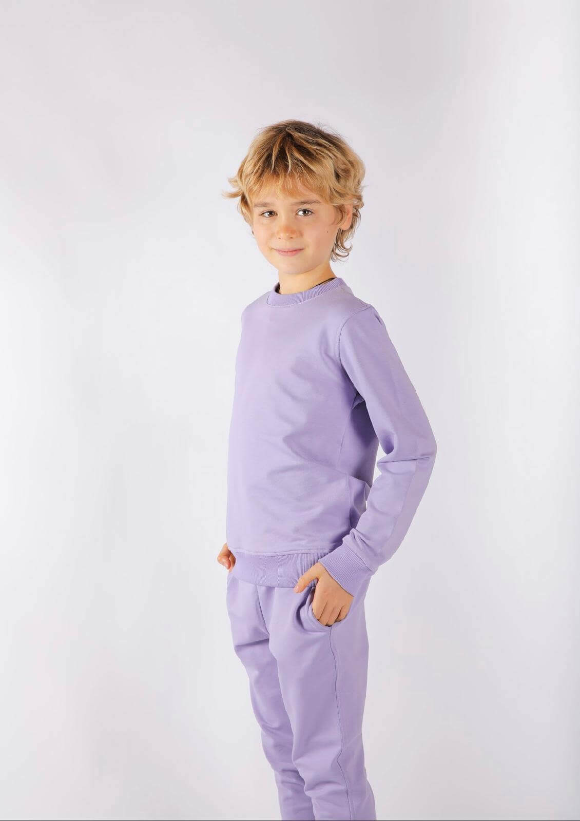 Rookids Casual Alt Eşofman Lila - 135.00TL - | Elya Kids